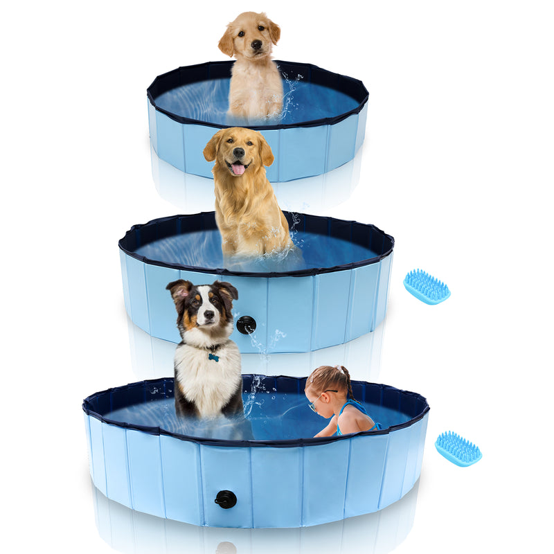 Sonnewelt Hundepool Faltbarer Swimmingpool