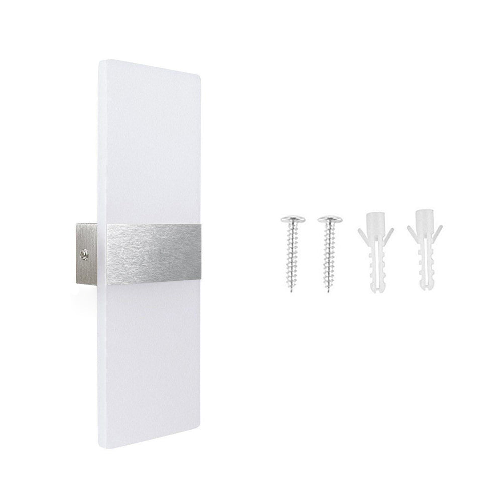 Sonnewelt LED Wandleuchte 6W/12W Weiß /Warmweiß