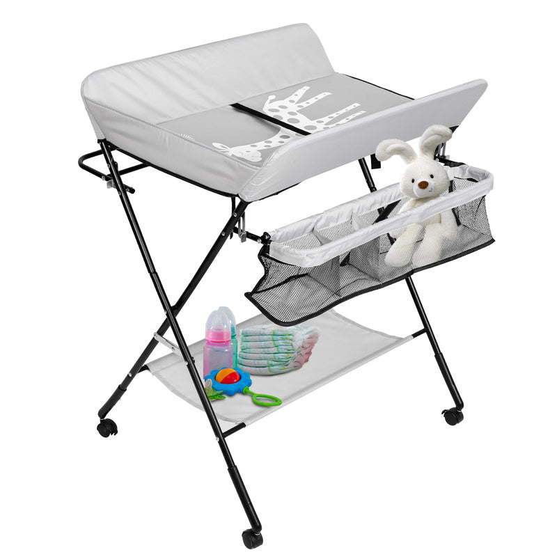 Sonnewelt Wickeltisch Klappbar Baby Wickelkommode