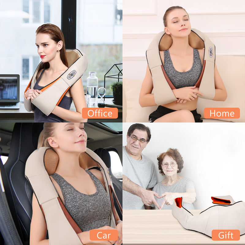Sonnewelt Shiatsu Massage Nackenmassagegerät Auto Elektrische