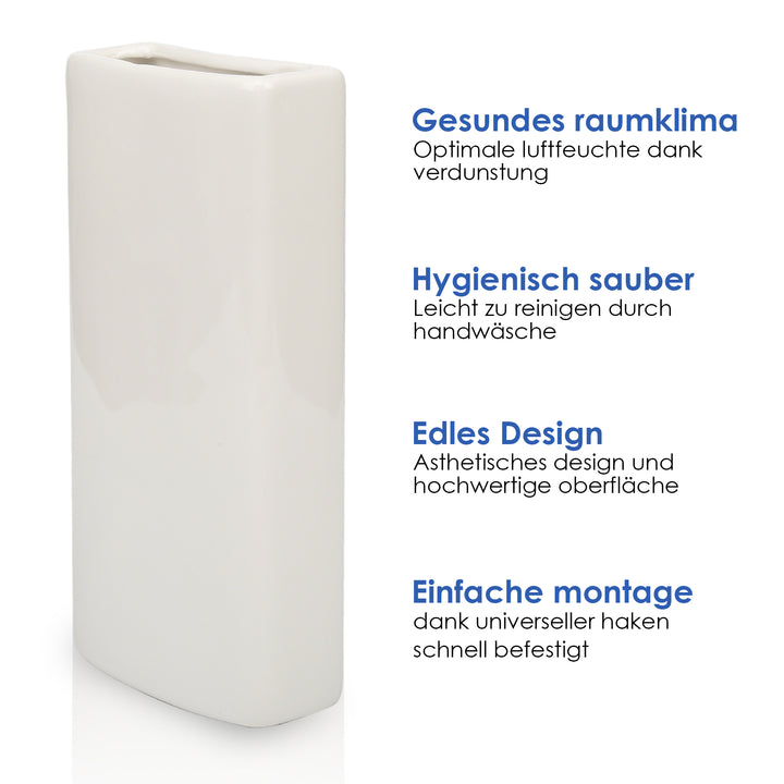 Sonnewelt Heizkörper Luftbefeuchter Keramik 4-8 Stück