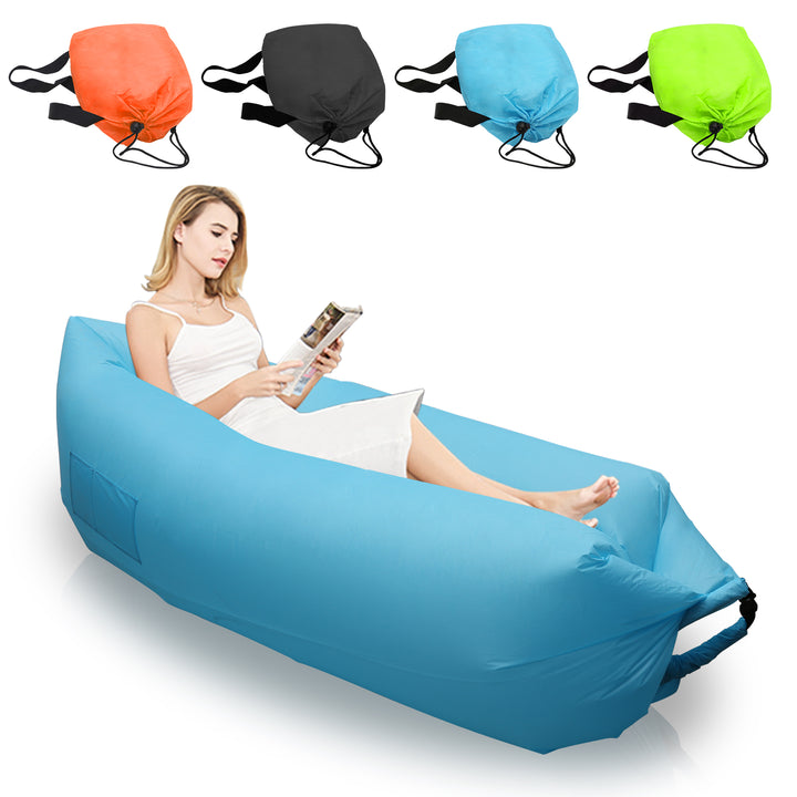 Sonnewelt Aufblasbares Luftsofa Sitzsack Sofa belastbar