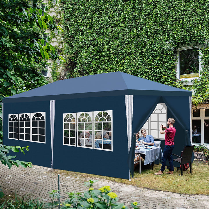 Sonnewelt Pavilion 3x6m Party Tent Waterproof with Side Panels
