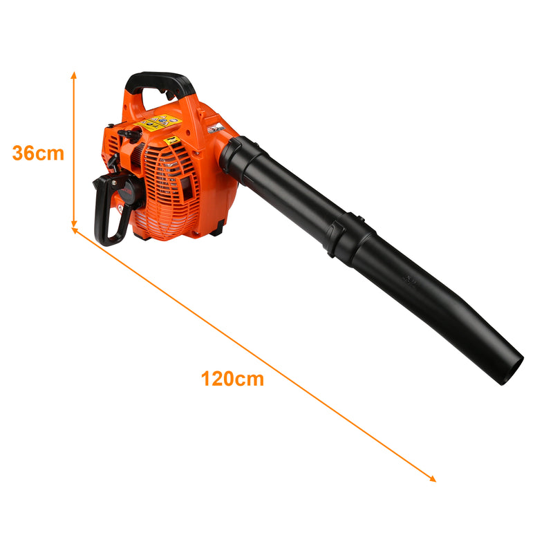 Sonnewelt Benzin Laubsauger 3 in 1 Laubgebläse 50L