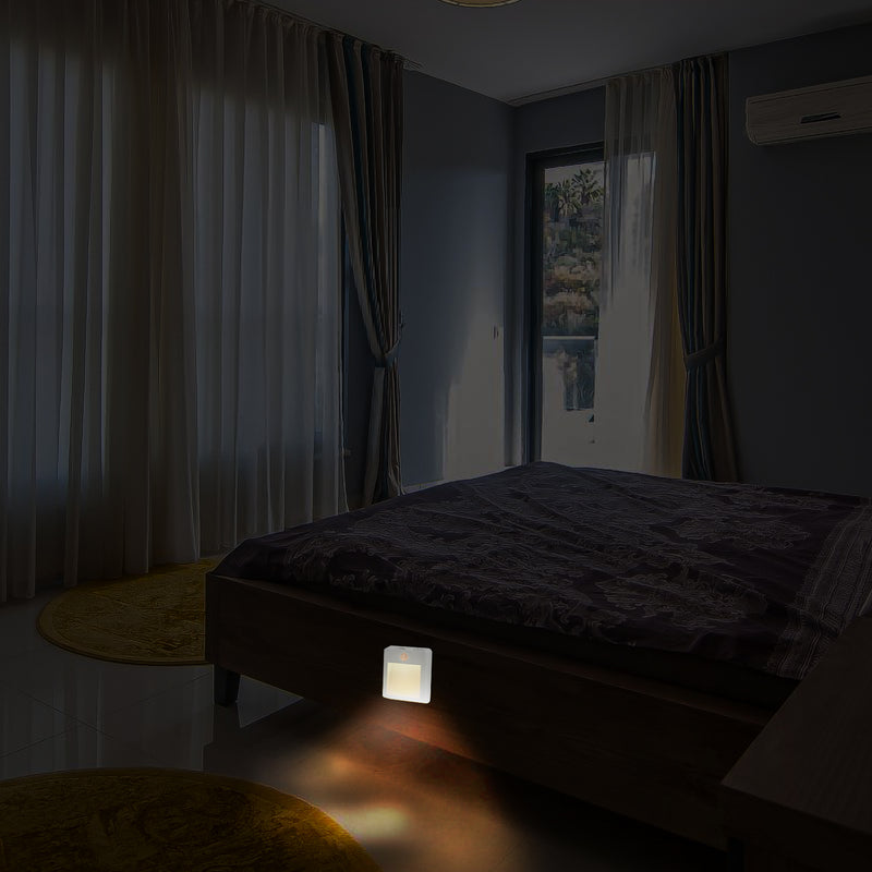 Sonnewelt 2x LED Nachtlicht Steckdose mit Dämmerungssensor