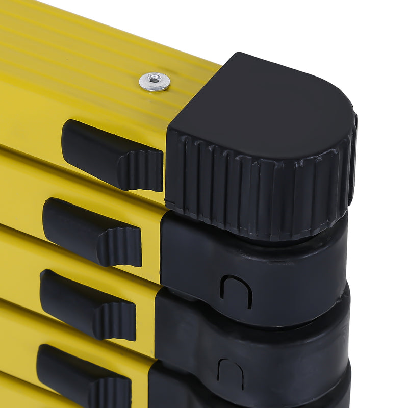 Sonnewelt Teleskopleiter Aluminium mit Abnehmbarem Haken