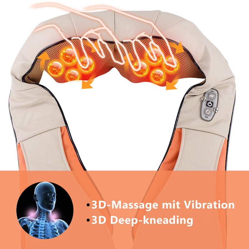 Sonnewelt Shiatsu Massage Nackenmassagegerät Auto Elektrische
