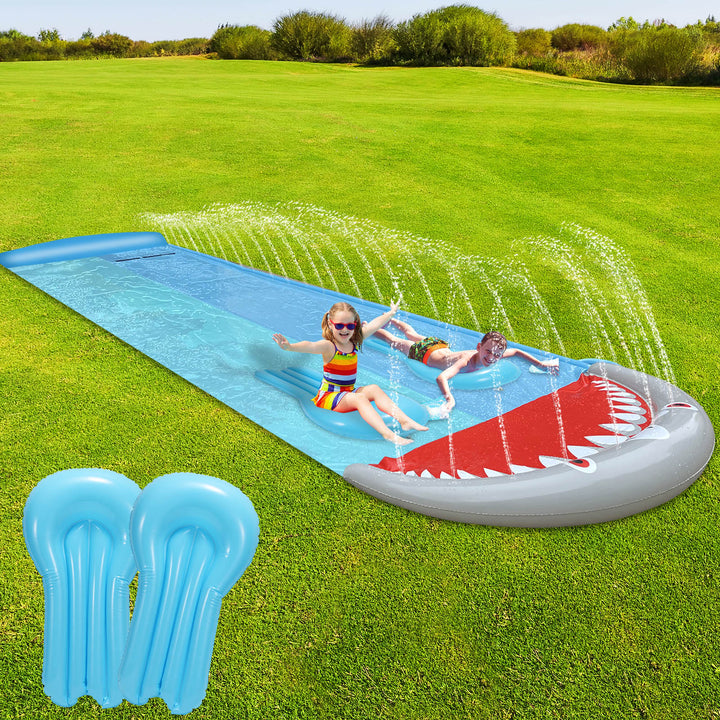 Sonnewelt Kinder Wasserrutsch PVC Rasen Pool