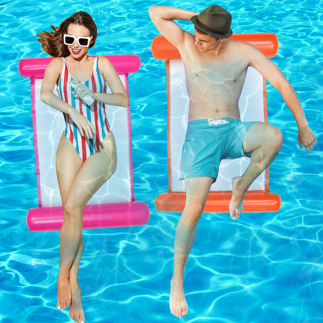 Sonnewelt Wasserliege Aufblasbare Schwimmenden Hängematte