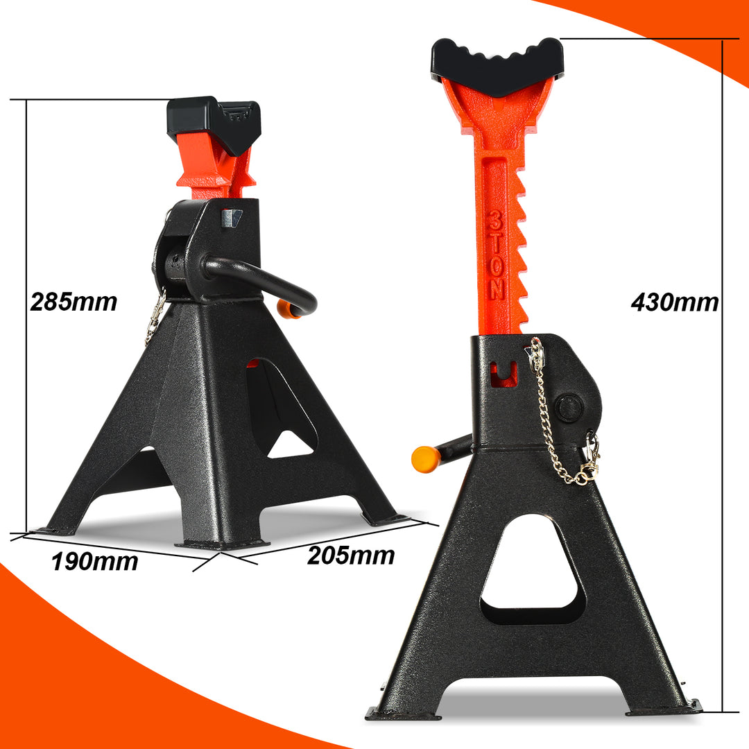 Sonnewelt jack stand heavy duty 3T 2 pieces