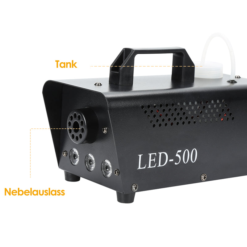 Sonnewelt Nebelmaschine Bühnenlicht LED Wireless 13 Farben