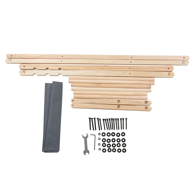 Sonnewelt Liegestuhl Klappbar Strandliege Holz