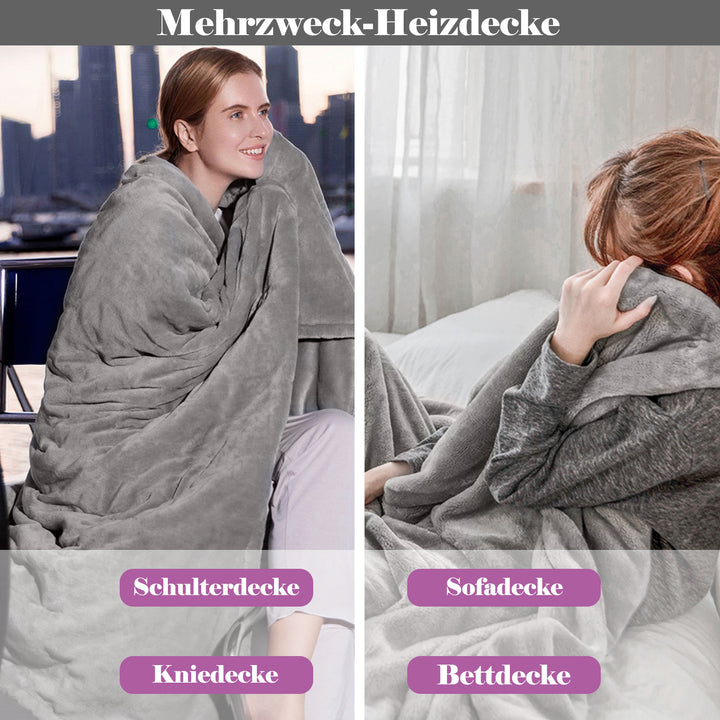 Sonnewelt Heizdecke 9 Heizstufen und 9 Timingstufen
