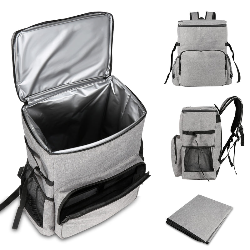 Sonnewelt Kühlrucksack Thermo Rucksack 35L mit Picknickmatte