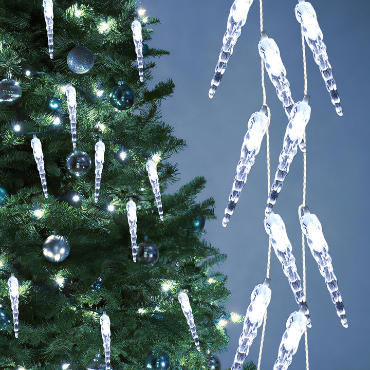 Sonnewelt LED icicle light chain 40 LEDs