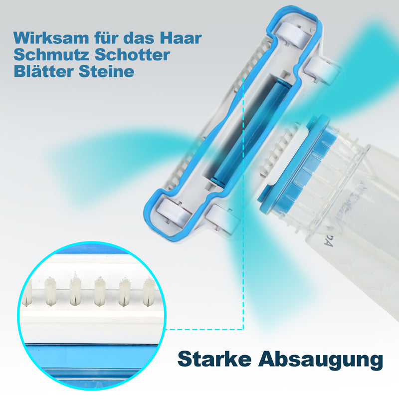 Sonnewelt Poolsauger Bodensauger für Schwimmbad
