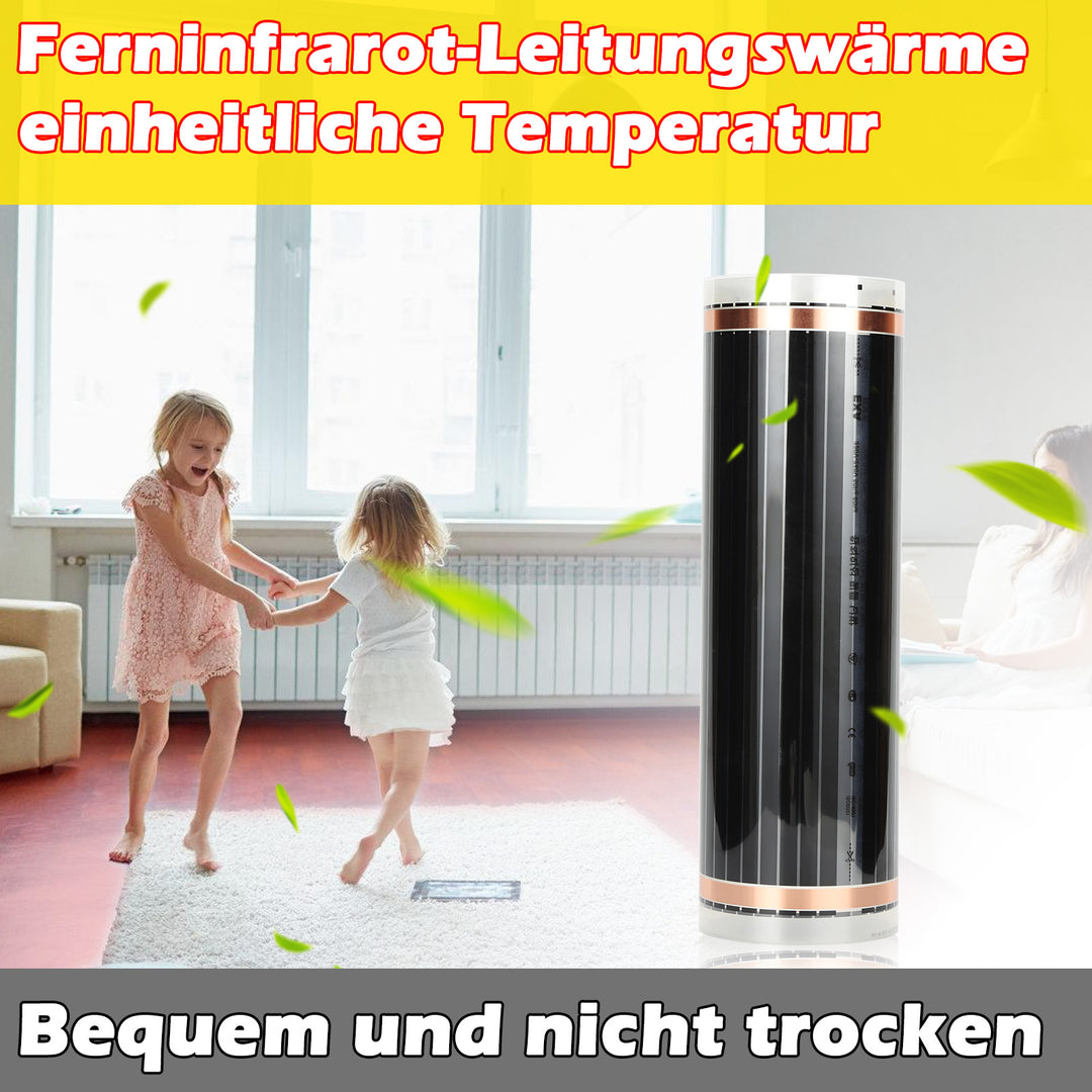 Sonnewelt Infrarot Heizfolie Heizfilm 2mx0.5m