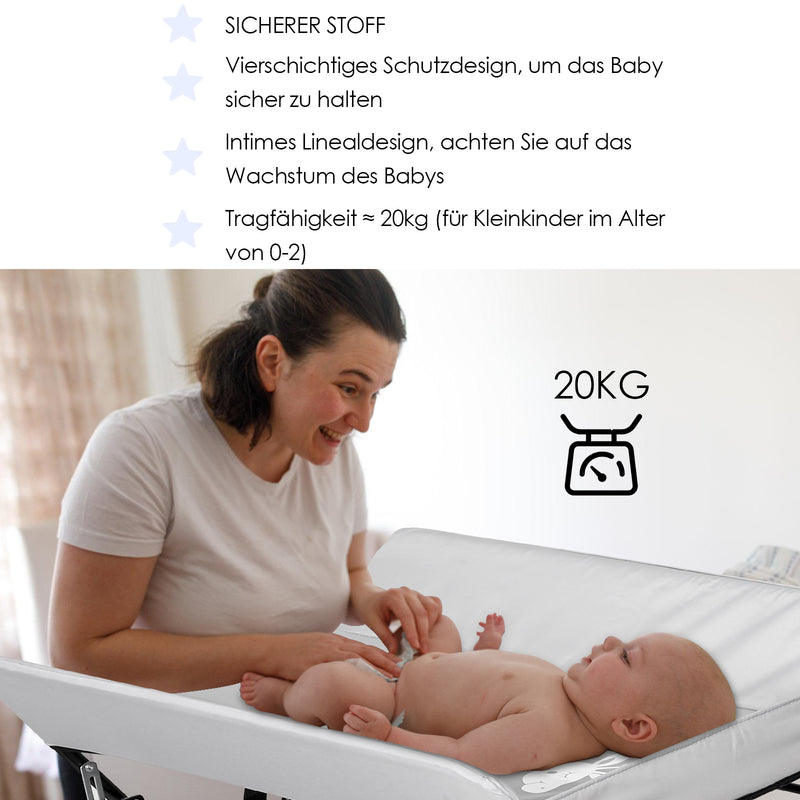 Sonnewelt Wickeltisch Klappbar Baby Wickelkommode