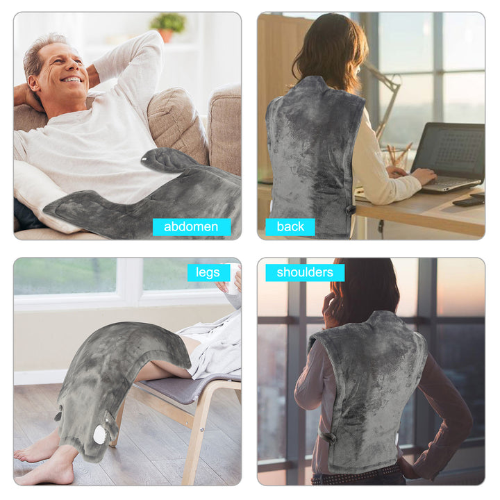 Sonnewelt Heizkissen Rücken Schulter Nacken mit 6 einstellbaren