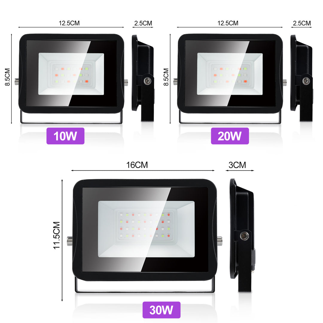 Sonnewelt RGB spotlight color changing floodlight IP66