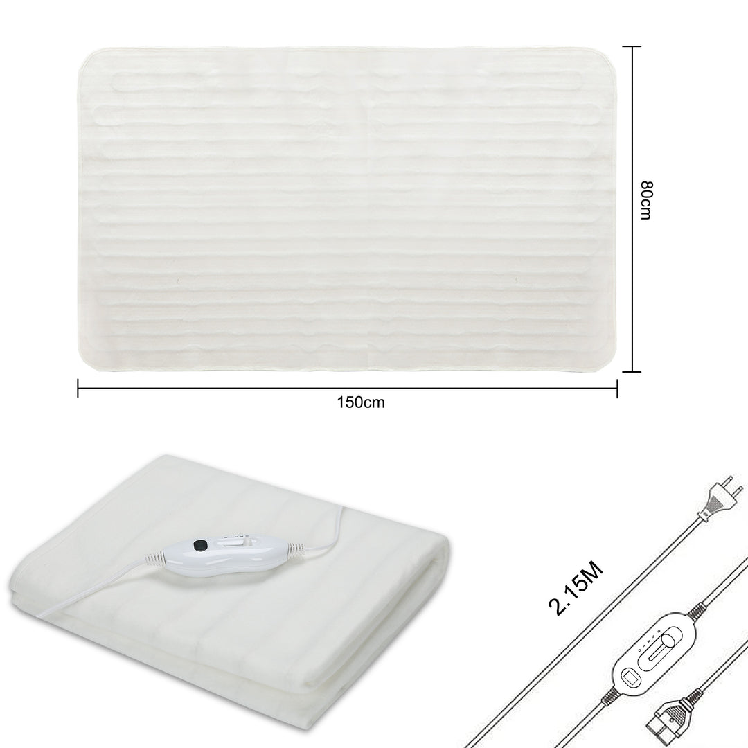 Sonnewelt Wärmeunterbett Elektrische Heizdecke 3 Temperatursstufen