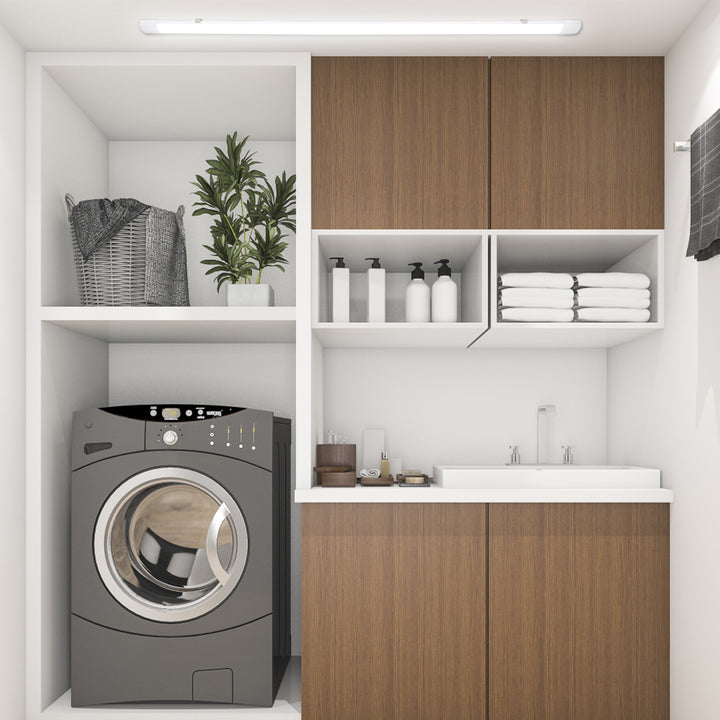 Sonnewelt LED Feuchtraumleuchte Neutralweiß 18W/36W/48W