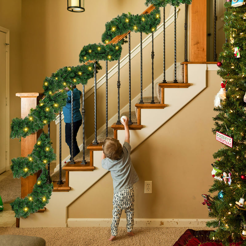 Sonnewelt Weihnachtsgirlande mit 100 LEDs 5m