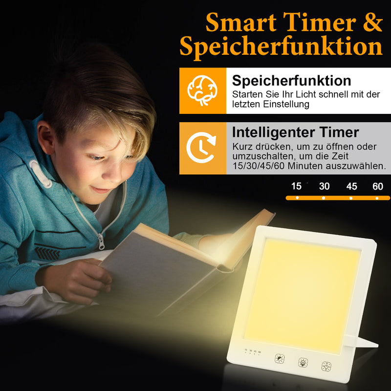 Sonnewelt Tageslichtlampe 3 Farbtemperaturen 10000 LUX