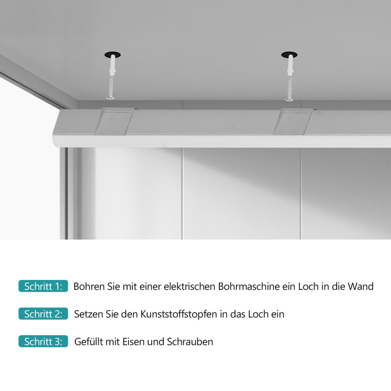 Sonnewelt 10x 1m LED Profil Aluminium V-Form für LED Stripes