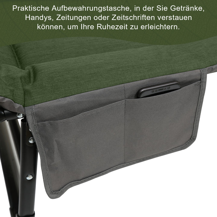 Sonnewelt Karpfenliege Faltbar Maximale Belastung 150 kg