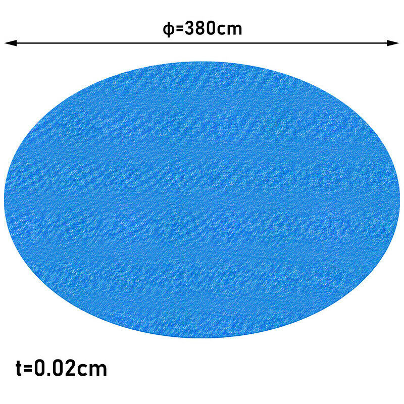 Sonnewelt Solarabdeckplane Poolheizung PE 380CM*0.02CM