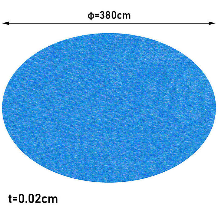 Sonnewelt Solarabdeckplane Poolheizung PE 380CM*0.02CM