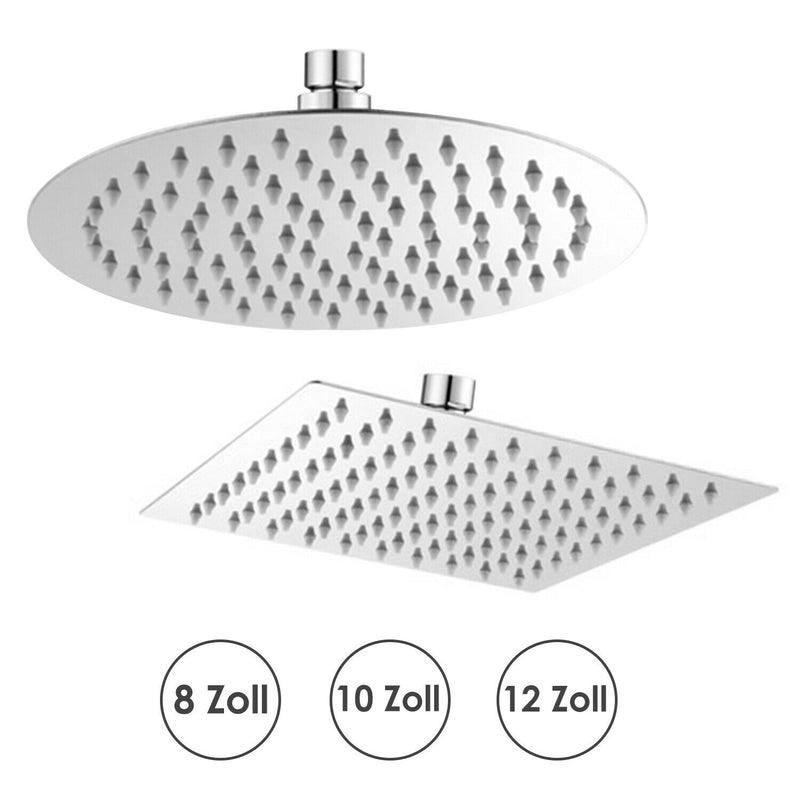 Sonnewelt  Regendusche Duschkopf Edelstahl 304