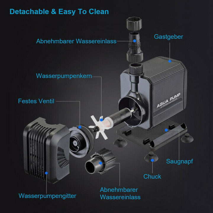 Sonnewelt Tauchpumpe 15-40Watt Elektrisch