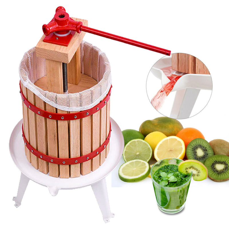 Sonnewelt Obstpresse Presse Frucht Entsafter 6L 12L 18L