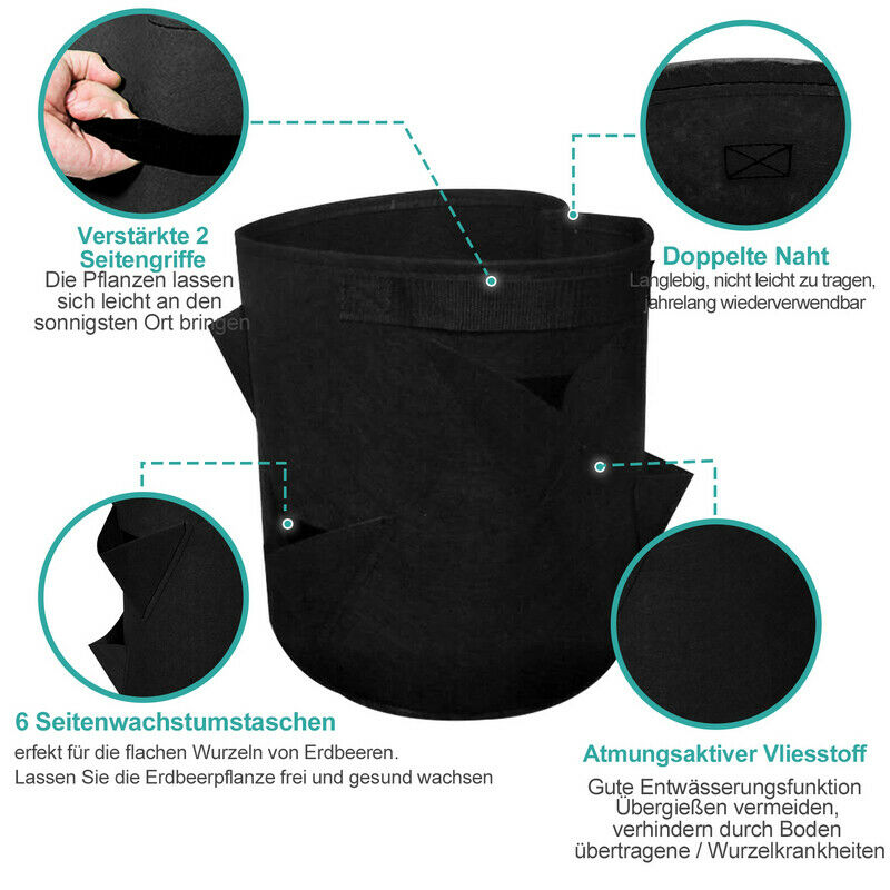 Sonnewelt 2X Pflanzsack Kartoffel mit Fenster