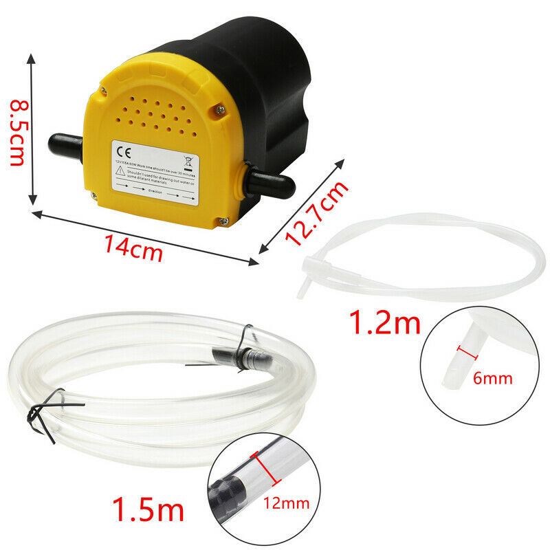 Sonnewelt Ölpumpe Ölabsaugpumpe 12V