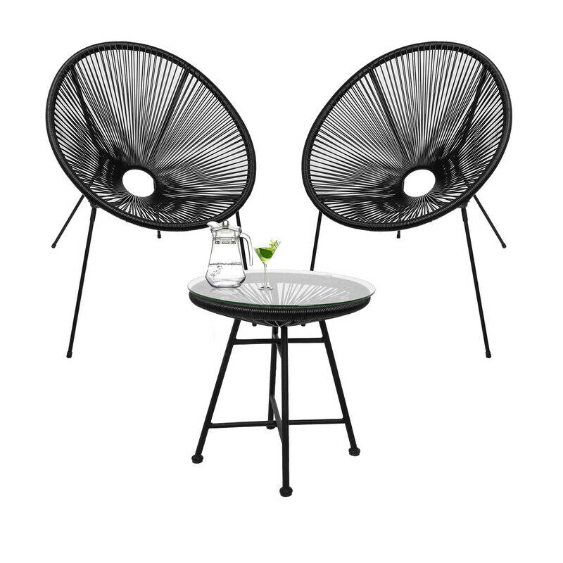 Sonnewelt Acapulco Stuhl mit Tisch Gartenmöbel