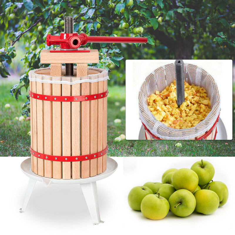 Sonnewelt Obstpresse Presse Frucht Entsafter 6L 12L 18L