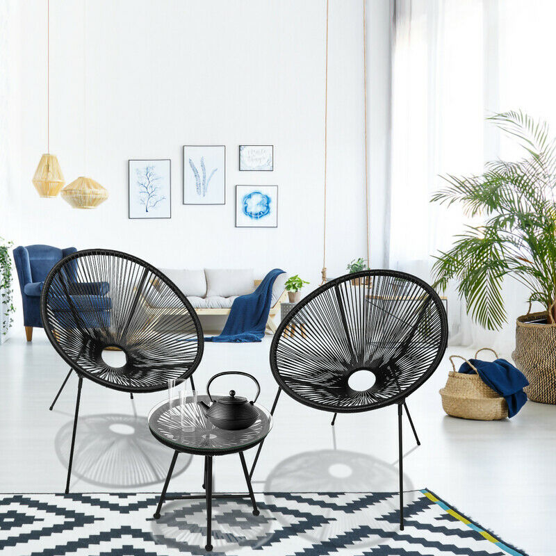 Sonnewelt Acapulco Stuhl mit Tisch Gartenmöbel