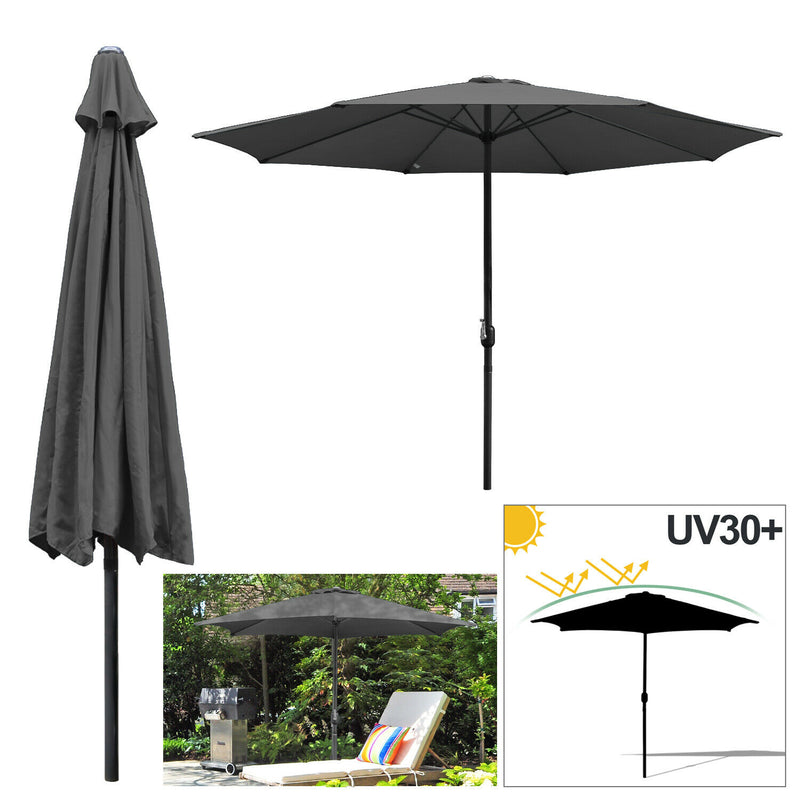 Sonnewelt Sonnenschirm Gartenschirm 3.5m Outdoor