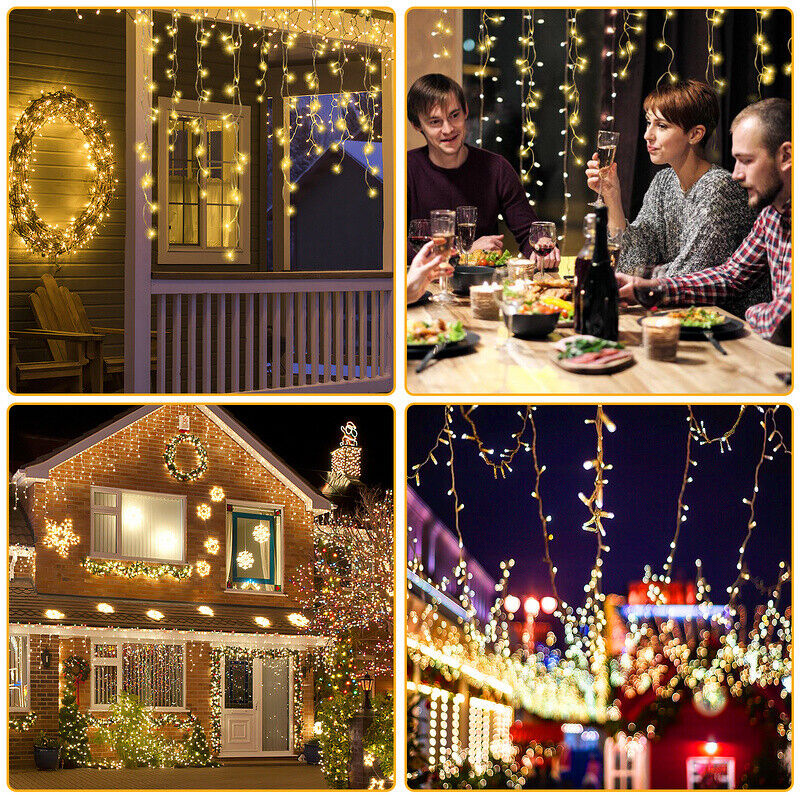 Sonnewelt LED icy rain light chain 200/400/600 LEDs
