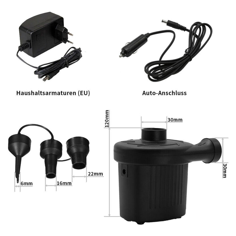 Sonnewelt Elektrische Luftpumpe Elektropumpe