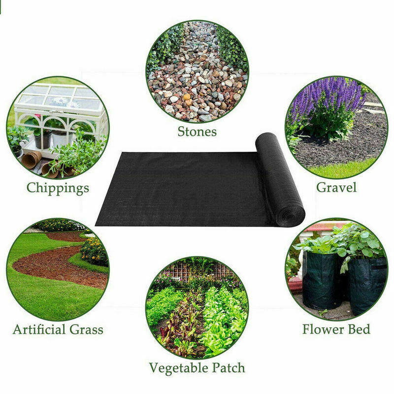 sonnewelt 1-4m weed control fleece ground fabric tear-resistant