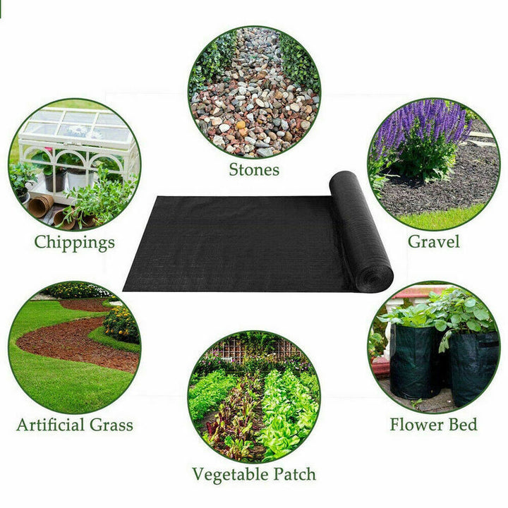 sonnewelt 1-4m weed control fleece ground fabric tear-resistant