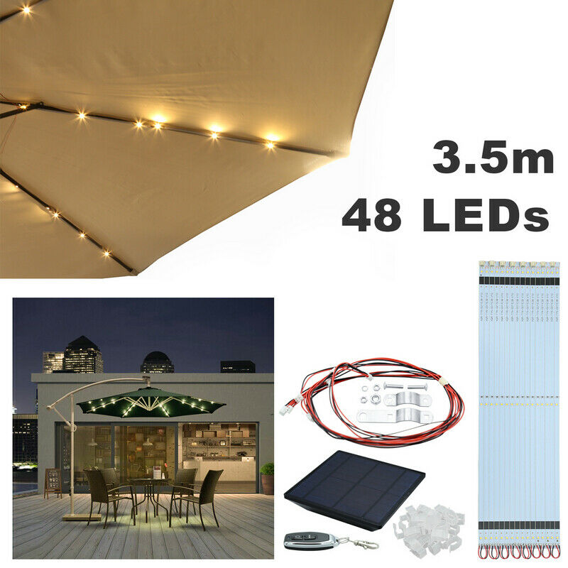 Sonnewelt Solar LED for Parasol Warm White 3m/3.5m