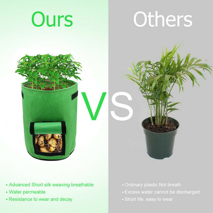 Sonnewelt Pflanzsack Pflanztasche 5 Stück